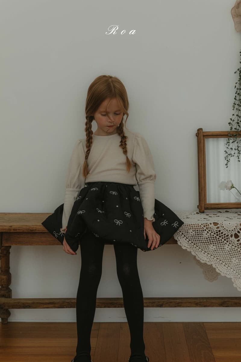 Roa - Korean Children Fashion - #minifashionista - Chloe Padding Skirt - 2