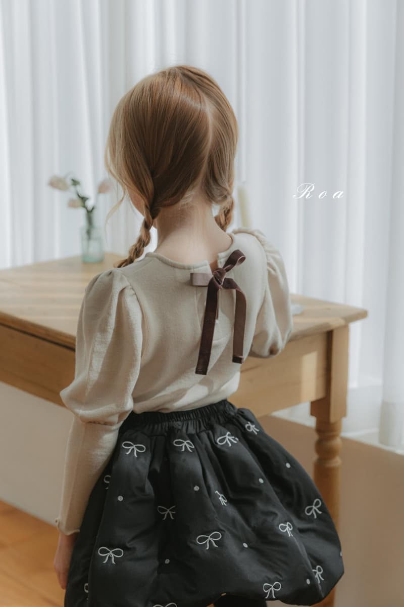 Roa - Korean Children Fashion - #stylishchildhood - Chloe Padding Skirt - 6