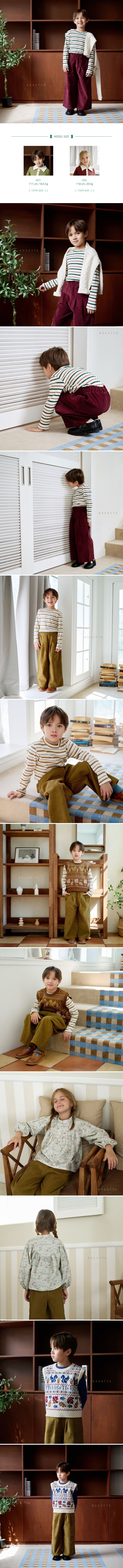 Rosette - Korean Children Fashion - #childrensboutique - Brin Pants - 2