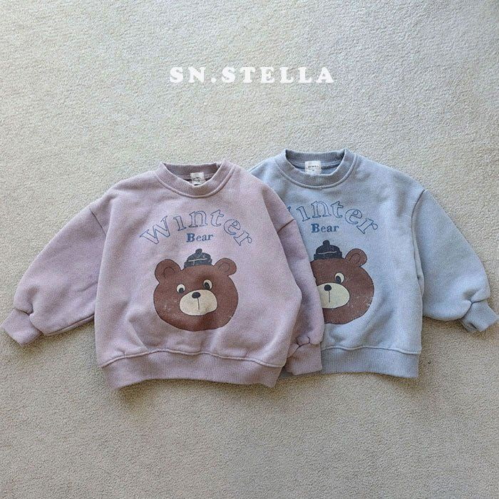 SN - Korean Children Fashion - #kidsstore - Bear Sweatshirts
