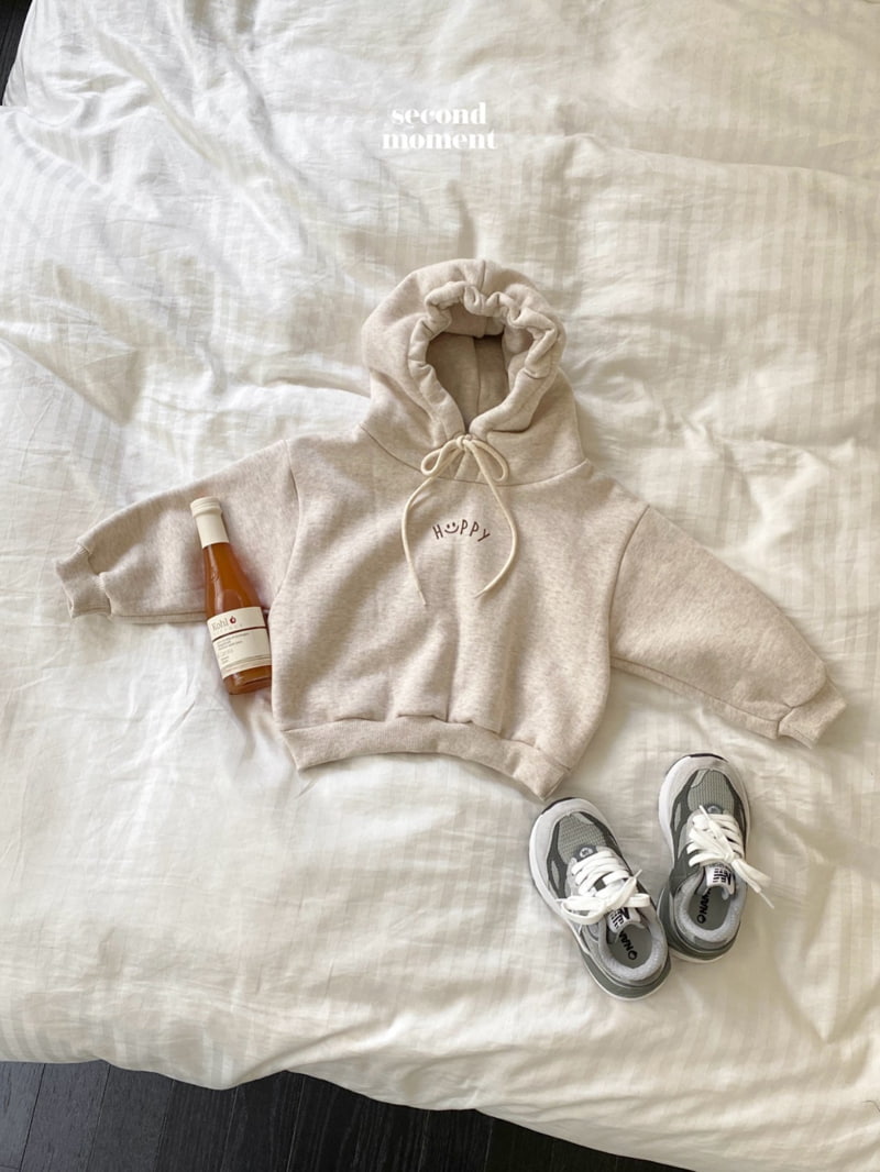 Second Moment - Korean Children Fashion - #prettylittlegirls - Happy Hoodie - 6