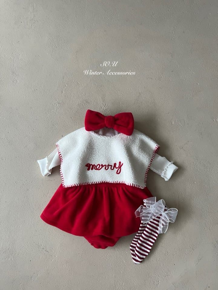 So U - Korean Baby Fashion - #babyclothing - Sha Stripe Knee Socks - 9