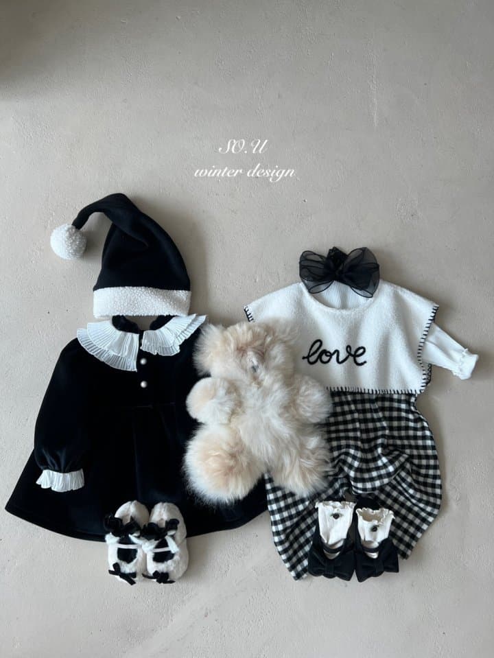 So U - Korean Baby Fashion - #babyfever - 3 Button Strap Suit - 11