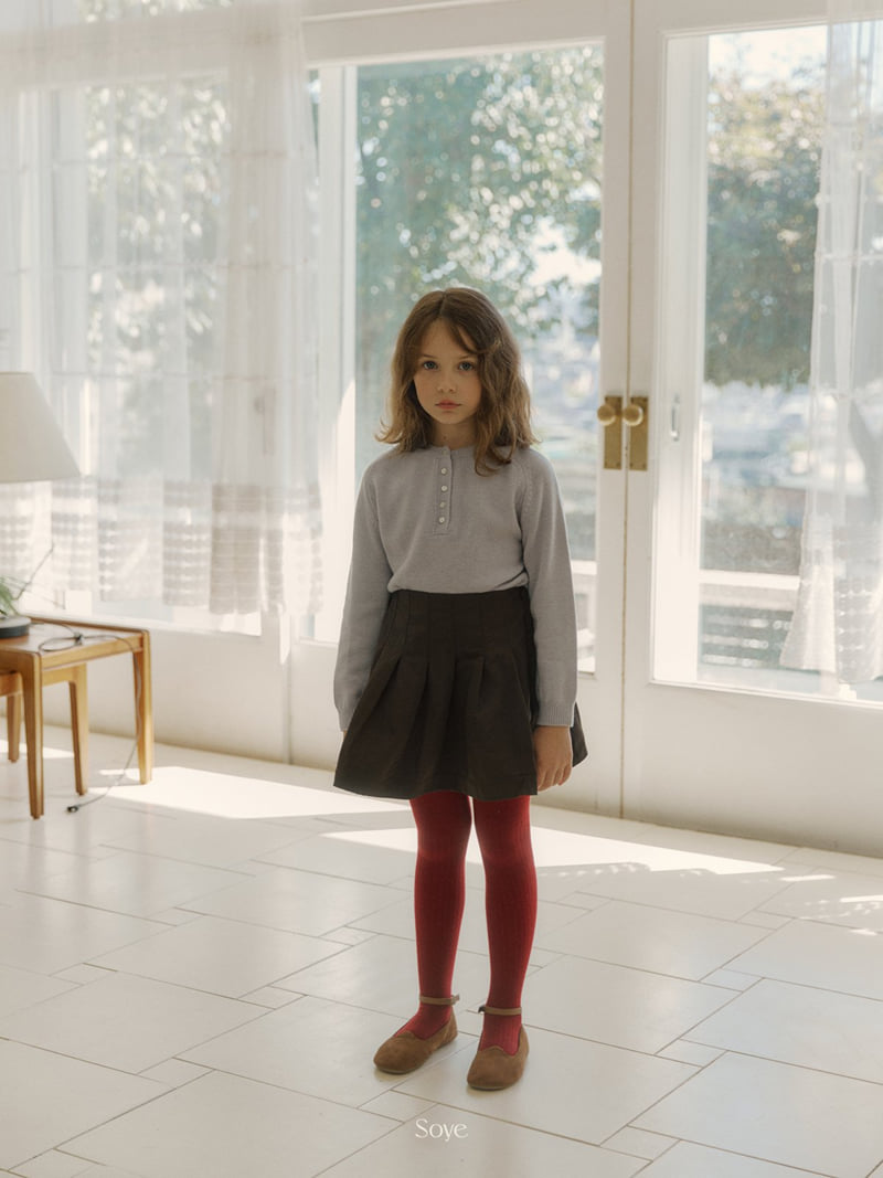 Soye - Korean Children Fashion - #littlefashionista - Delly Pleats Skirt - 11