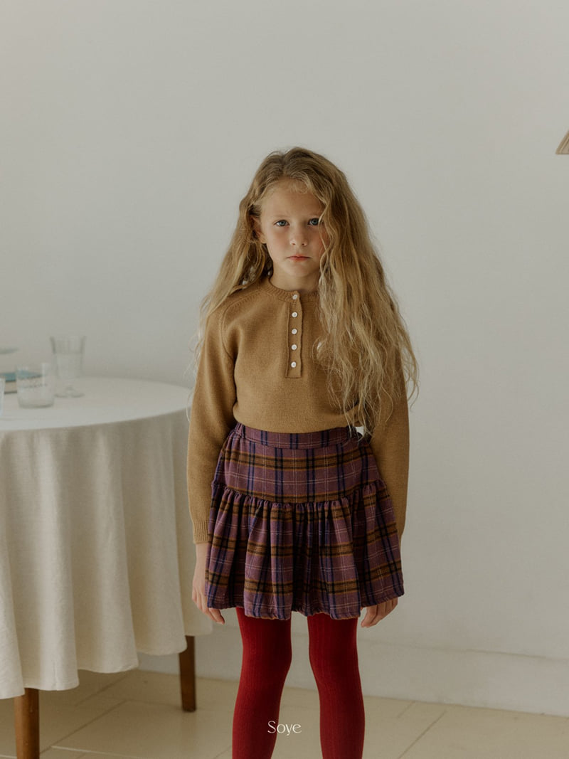 Soye - Korean Children Fashion - #littlefashionista - Classic Check Skirt - 3