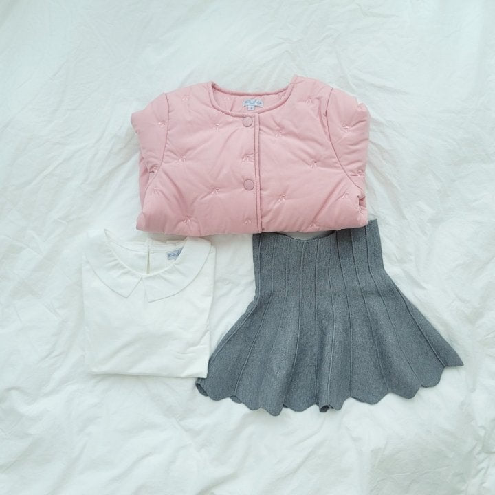 T.j - Korean Children Fashion - #minifashionista - Cherry Quilting Jumper - 11
