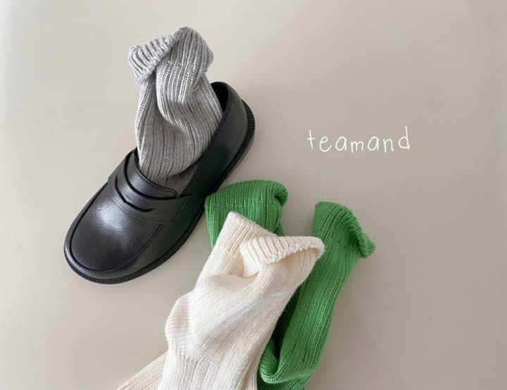Teamand - Korean Children Fashion - #todddlerfashion - Green Tea Cream Set