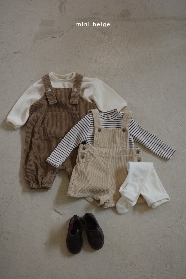The Beige - Korean Baby Fashion - #babyboutique - Embroidery Piping Sweatshirts - 3