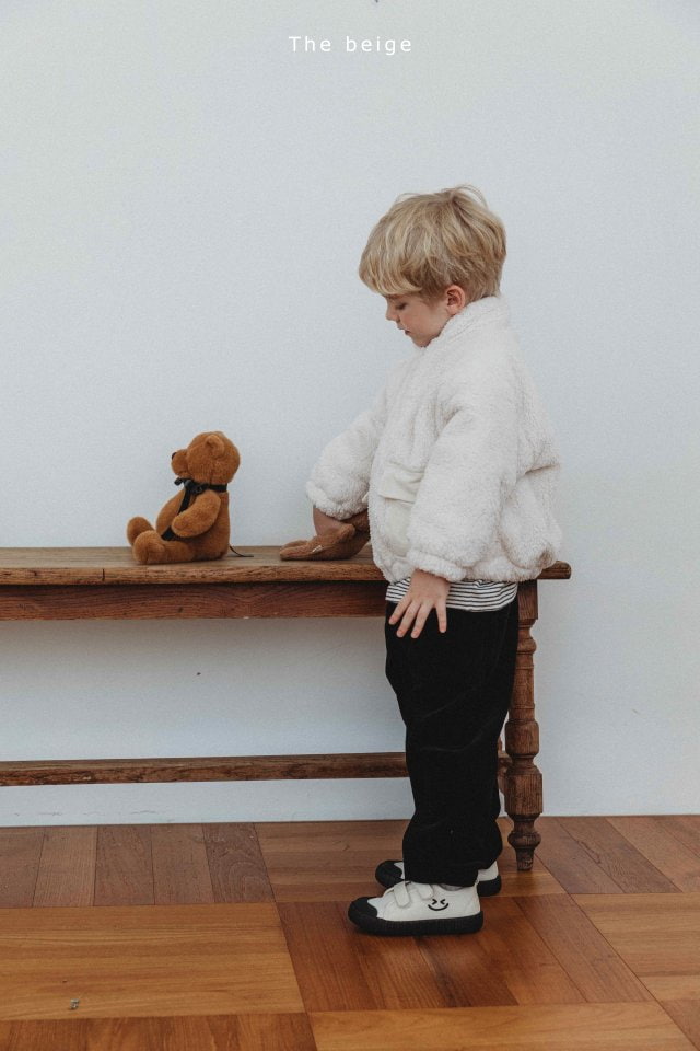 The Beige - Korean Children Fashion - #discoveringself - Span Slit Pants - 5