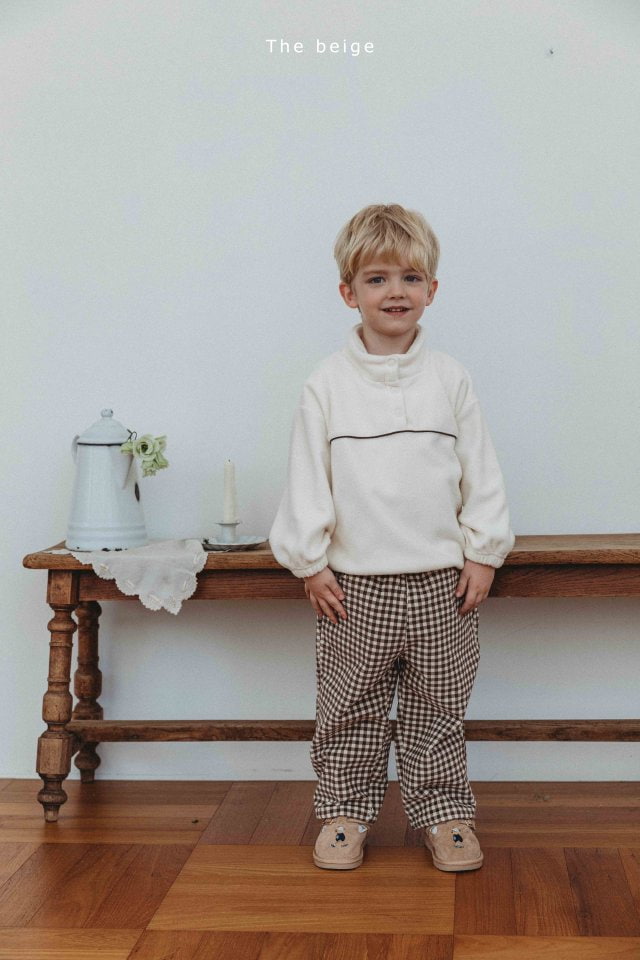 The Beige - Korean Children Fashion - #kidsshorts - Corduroy Print Pants - 6