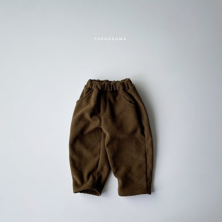 Thegoguma - Korean Children Fashion - #toddlerclothing - Corduroy Bonding Pants - 11