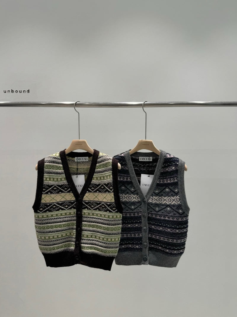 Unbound - Korean Women Fashion - #womensfashion - Moani Knit Vest