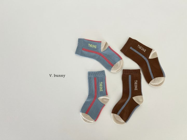 V Bunny - Korean Children Fashion - #childofig - The One Socks Set - 7