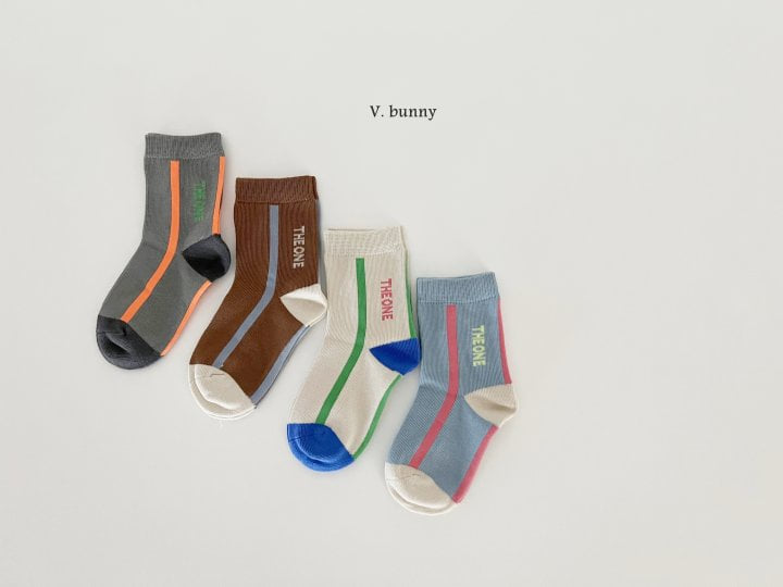 V Bunny - Korean Children Fashion - #magicofchildhood - The One Socks Set
