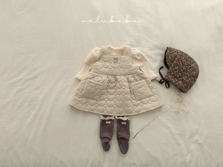 Valu Bebe - Korean Baby Fashion - #babyfashion - Elsa Half-neck Puff Tee (Baby)