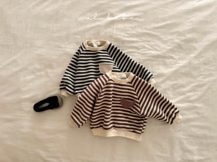 Valu Bebe - Korean Baby Fashion - #babyfever - Tiramisu Fleeced Sweatshirt (Baby) - 6