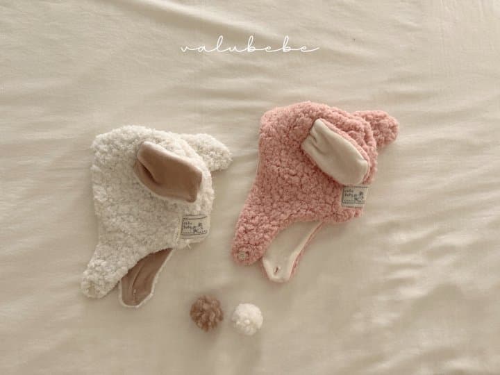 Valu Bebe - Korean Baby Fashion - #babygirlfashion - Rabbit Boucle Hat - 4