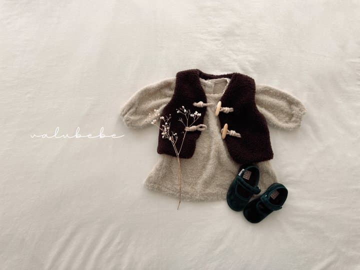Valu Bebe - Korean Baby Fashion - #babyoninstagram - Square Frill Dress (Baby) - 2