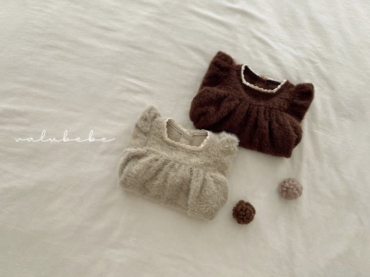 Valu Bebe - Korean Baby Fashion - #babyoutfit - Square Frill Dress (Baby) - 5