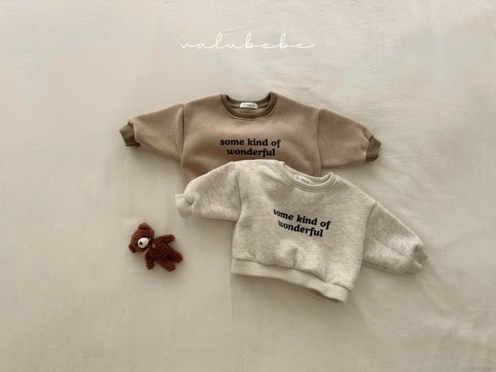 Valu Bebe - Korean Children Fashion - #discoveringself - Kind Fleeced Swaetshirt (Kids)