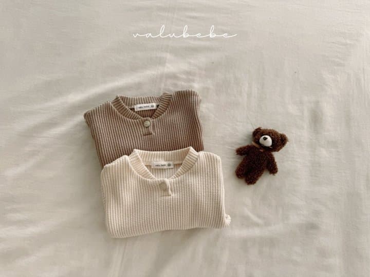 Valu Bebe - Korean Children Fashion - #prettylittlegirls - Bao Waffle Tee (Kids) - 2