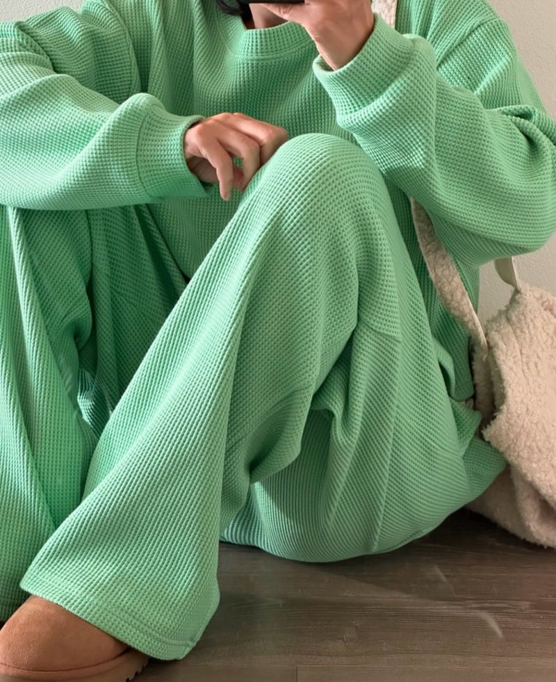 Via - Korean Women Fashion - #momslook - Croiffle Set - 3