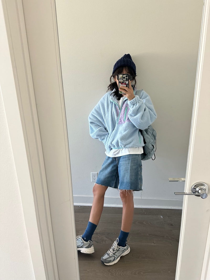 Via - Korean Women Fashion - #momslook - Colored Dumble Anorak - 5