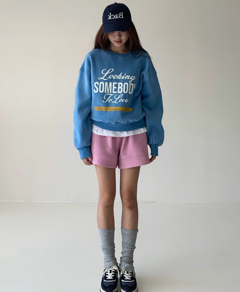 Via - Korean Women Fashion - #vintageinspired - To Love Fleeced Sweatshirts - 3