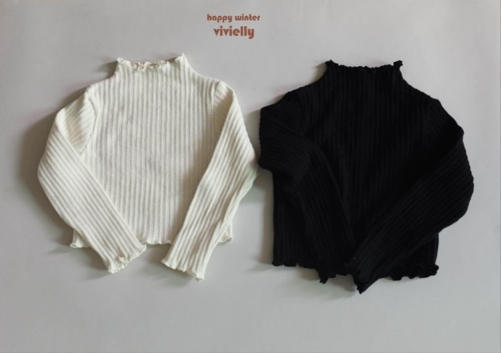 Vivielly - Korean Children Fashion - #kidzfashiontrend - Bobo Rib Tee - 11