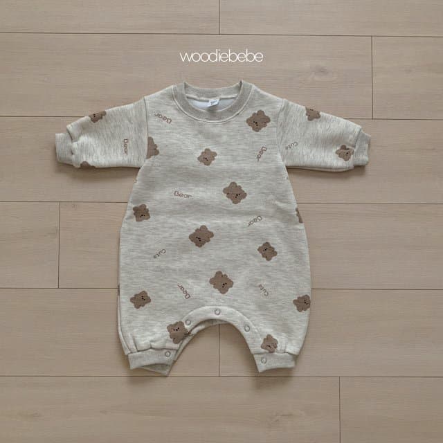 Woodie - Korean Baby Fashion - #onlinebabyboutique - Dear Bear Bodysuit - 10