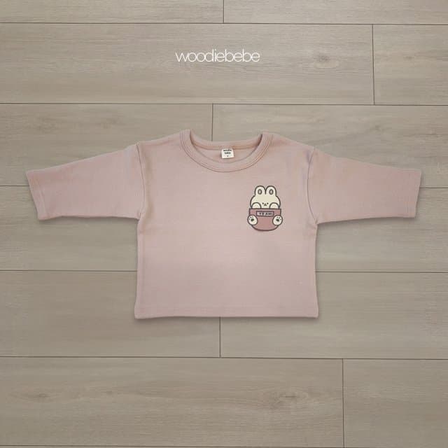 Woodie - Korean Children Fashion - #discoveringself - Pocket Tee - 6