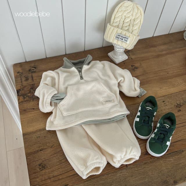 Woodie - Korean Children Fashion - #magicofchildhood - Sunny Anorak Top Bottom Set - 5