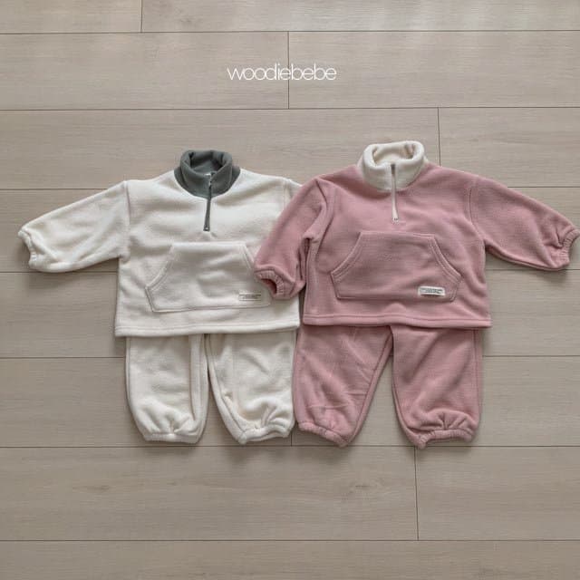 Woodie - Korean Children Fashion - #prettylittlegirls - Sunny Anorak Top Bottom Set - 7