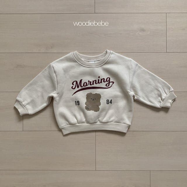 Woodie - Korean Children Fashion - #stylishchildhood - Morning Bear Sweatshirts - 7