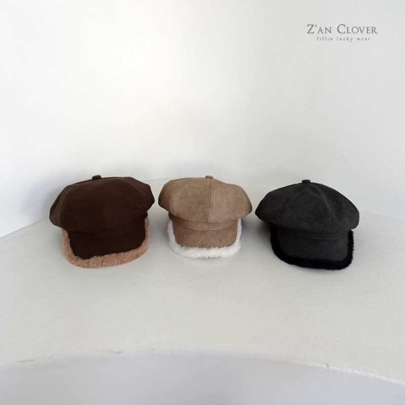 Zan Clover - Korean Children Fashion - #kidsstore - Fleece Winter Hat - 12