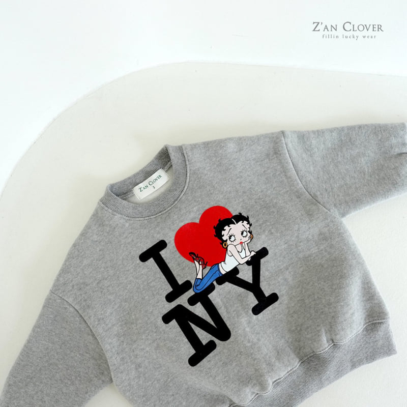 Zan Clover - Korean Children Fashion - #stylishchildhood - LUV Sweatshirt - 10