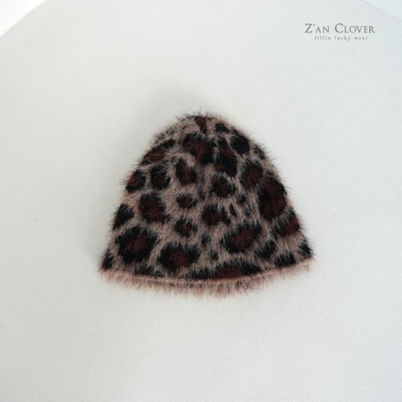 Zan Clover - Korean Children Fashion - #stylishchildhood - Leopard Beanie - 2