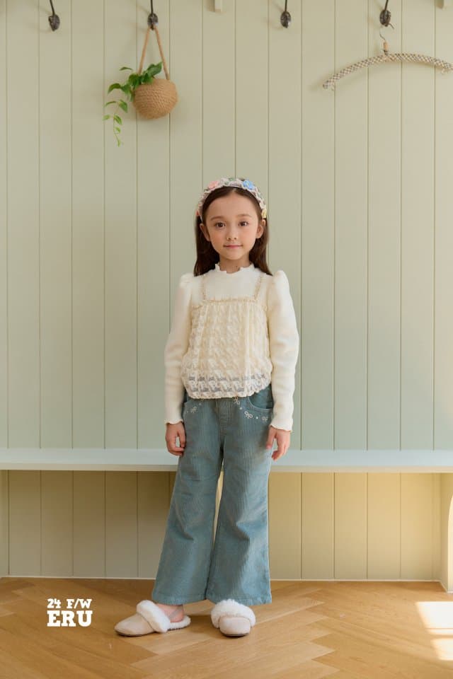 e.ru - Korean Children Fashion - #Kfashion4kids - Lace Tee - 5