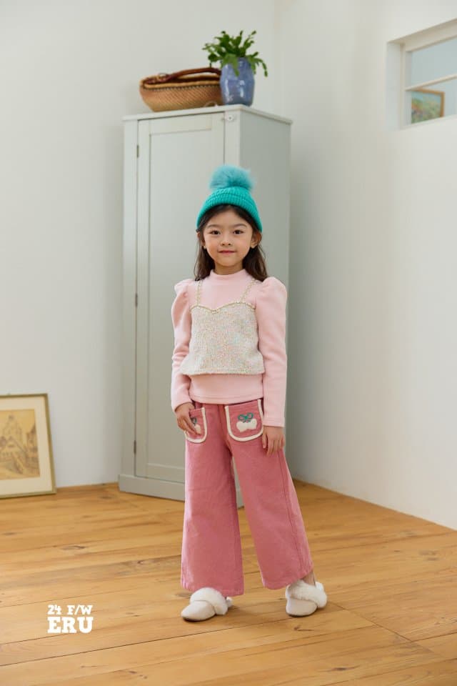 e.ru - Korean Children Fashion - #littlefashionista - Tweed Vest Tee - 8
