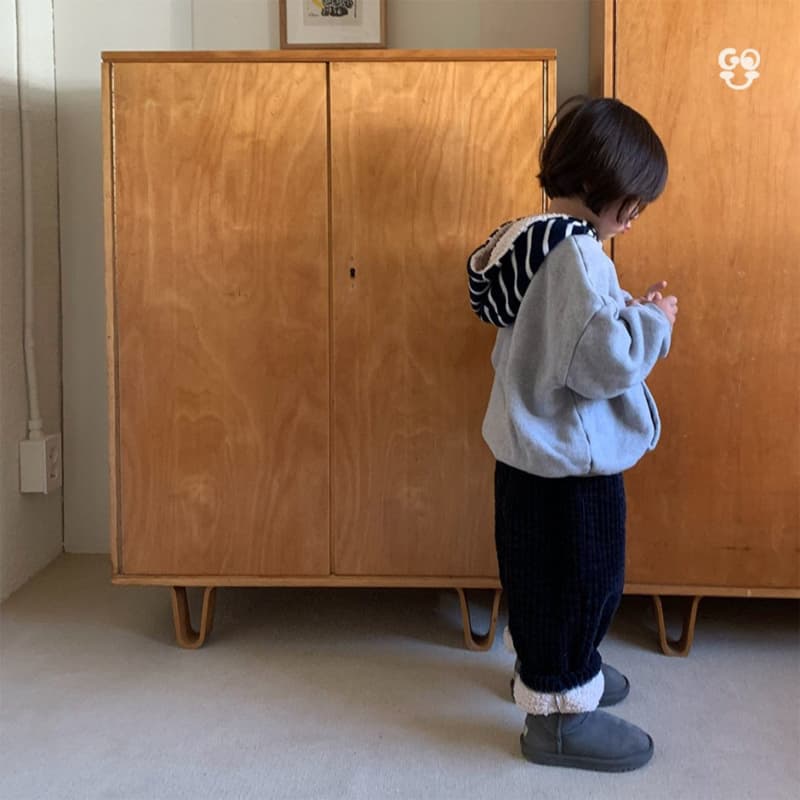 go;u - Korean Children Fashion - #childofig - Thick Corduroy Pants - 3