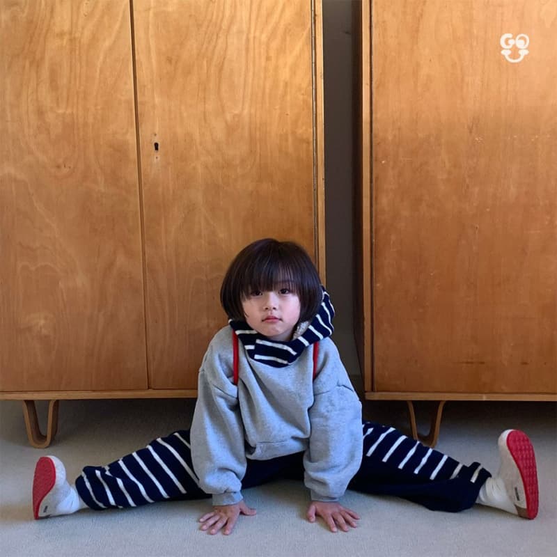 go;u - Korean Children Fashion - #discoveringself - Half Half Pants - 3