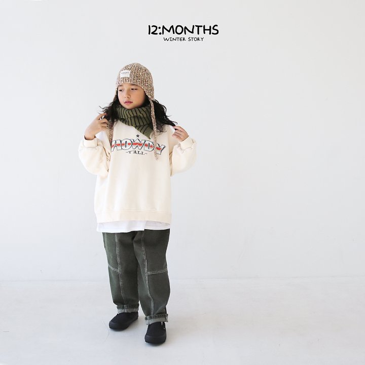 12 Month - Korean Children Fashion - #discoveringself - Howdy Sweatshirts with Mom - 3