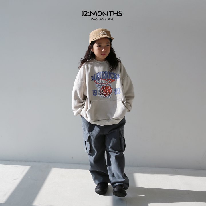 12 Month - Korean Children Fashion - #fashionkids - Basketball Sweatshirts with Mom - 4