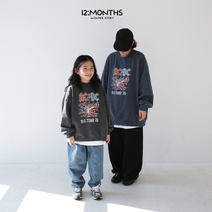 12 Month - Korean Children Fashion - #toddlerclothing - Band Sweatshirts with Mom - 5