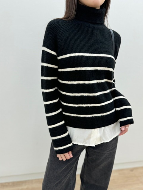 Wind Turtleneck Sweater