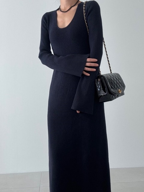 Hills Long Knit One-piece