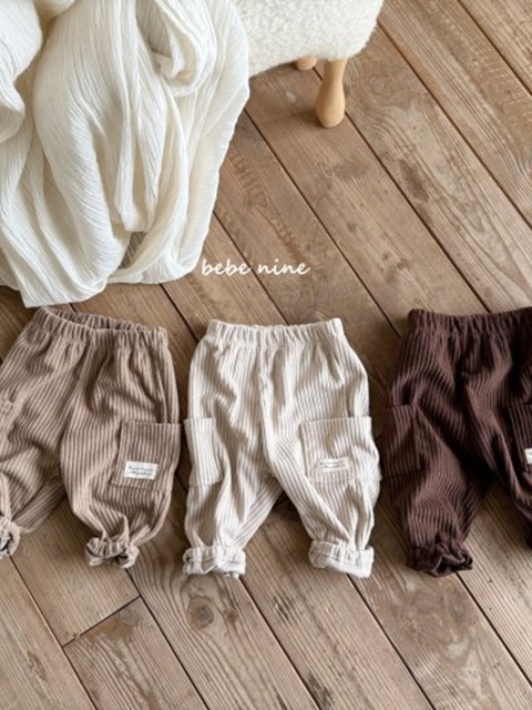 Big Pocket Rib Jogger Pants