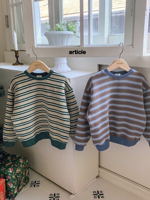 Doug Embroidered Stripe Tee