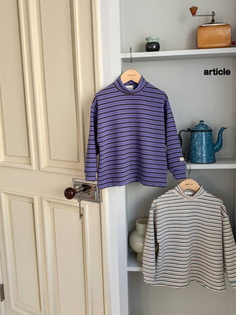 Umu Stripe Turtleneck