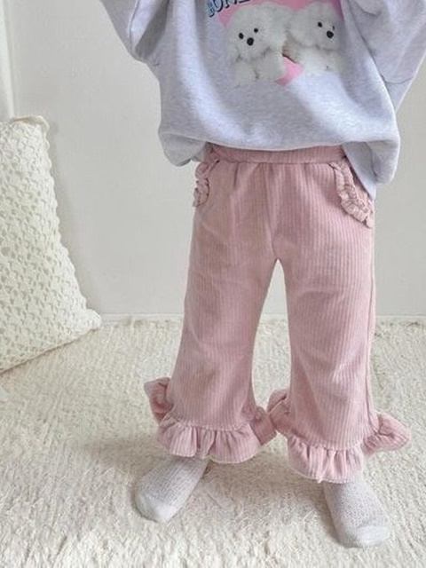 Creamy Corduroy Bootcut Pants